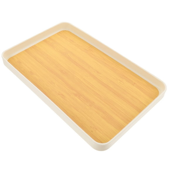GAXIRE 1Pack Coffee Serving Tray in for Special Gatherings and Family Dinners 30X7.5X0.9in