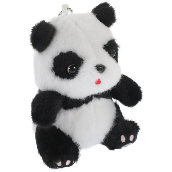 GAXIRE 1-Pack Adorable Panda Plush Keychain Accessory for Party Favors and