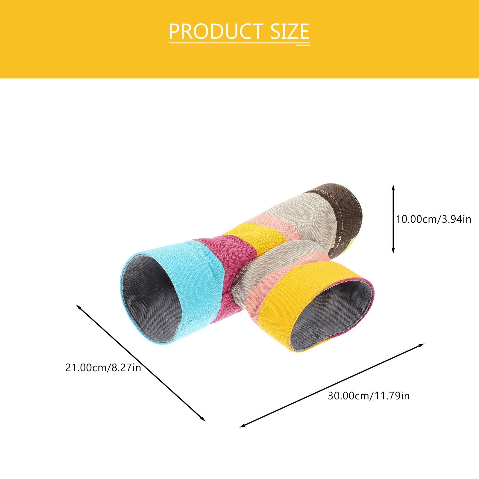Picture of GAXIRE 1Pack Hamster Tubes Toys with Foldable Feature for Easy Storage ...