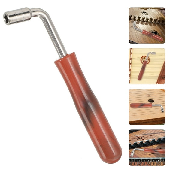 GAXIRE 1Pack Impact Resistance Dulcimer Wrench for Music Instruments