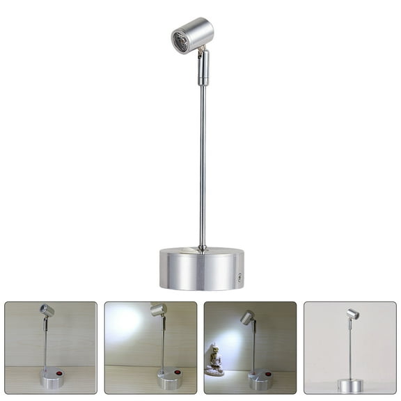 GAXIRE Indoor LED Spotlight Battery Operated Light for Bedroom Bathroom and Living Room