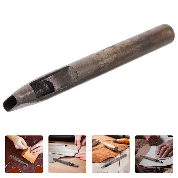GAXIRE 1Pack Punch Tool Handheld Punching Tool For Leatherworking Projects Multi-use Design
