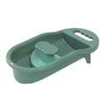 thumbnail image 1 of GAXIRE 1Pc Labor-Saving Washing Board Green Handle Washboard for Personal Clothes and Socks, 1 of 8