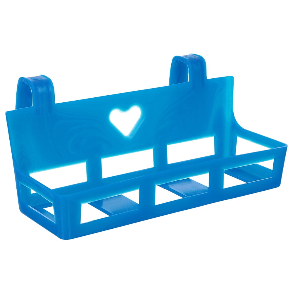 GAXIRE Lightweight Blue Hanging Flower Rack for Secure Plant and Flower ...