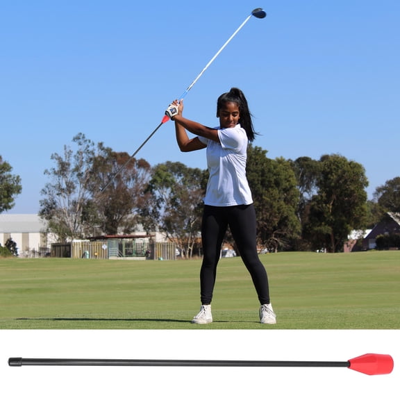 GAXIRE Golf Swing Trainer Alignment Stick Metal Set for Beginners Improve Golf Swing Practice