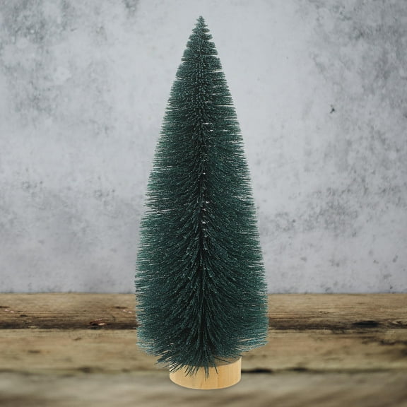 GAXIRE Assorted Color Small Xmas Tree Decoration with Stable Flat Bottom