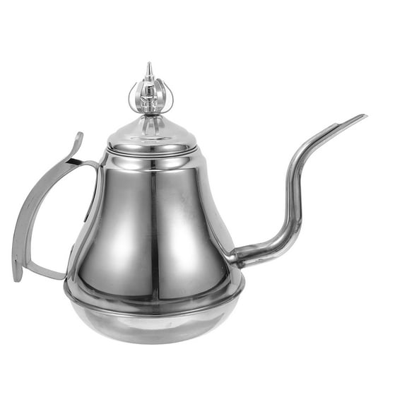 GAXIRE Stainless Steel Gooseneck Teapot with Infuser for Stove Top Tea Brewing, and Easy to Use