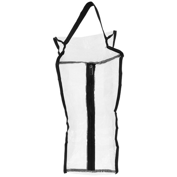 GAXIRE 1Piece PVC Boot Shaped Shoe Storage Bag for High Boots with Dust Protection and Zipper