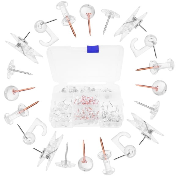 GAXIRE 1Set Sturdy Picture Hooks for Hanging Frames with Heavy Duty Metal Thumb Tacks