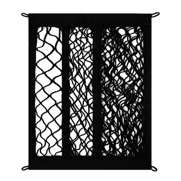 GAXIRE 1Set Black Elastic Mesh Storage Net for Electromobile Electric Bike Front Replacement