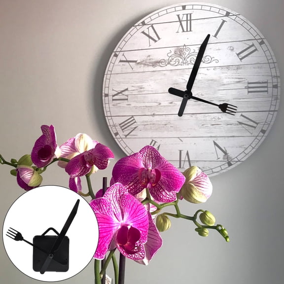 GAXIRE Clock Mechanism Replacement Kit Black - 1 Set Clock Repair Parts for Restoration and Accurate Timekeeping