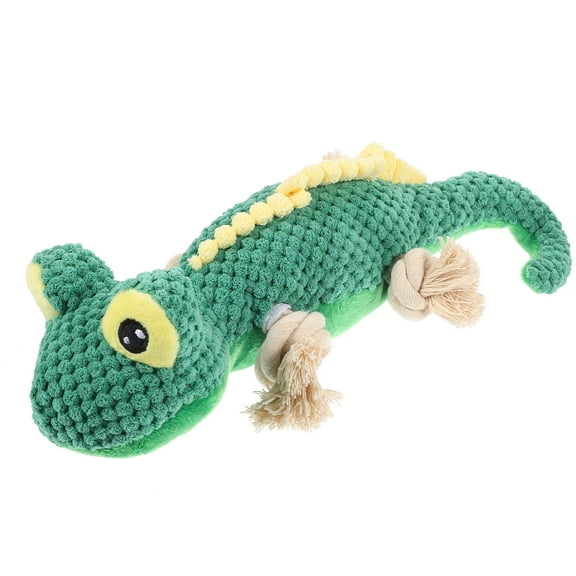 GAXIRE Dinosaur Plush Dog Chew Toy Set for Indoor Use, Light Green, Soft Pet Toy 13.4 x 6.7 x 3.9 inches