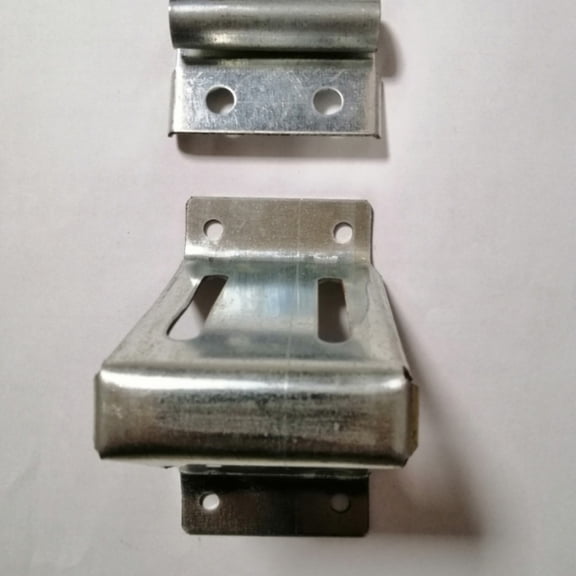 GAXIRE 1Set Durable Plated Silver Metal Hinge for Garage Door Silent Thickened Door Hinge Accessory