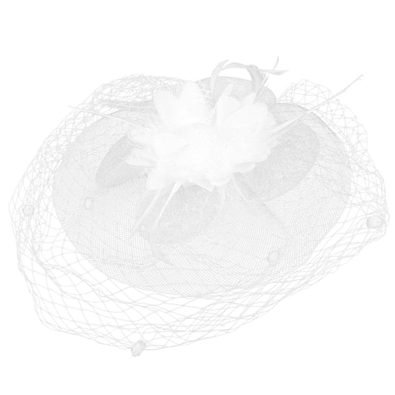 GAXIRE Women's Elegant Lace Fascinator Hat, 1 Piece Stylish Costume Accessory for Weddings, Parties, and Special Occasions