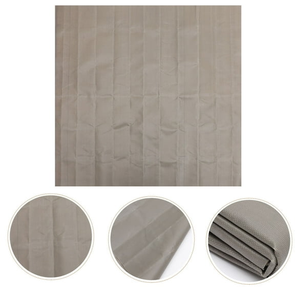 GAXIRE Fireproof Pad Fire Pit Mat PVC Light Brown Cushion Foldable Design 1Pack