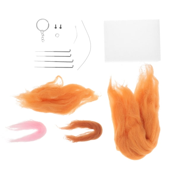 GAXIRE 1Set Needle Felting Machine Kit with Multifunction Craft Tools and Assorted Felt Materials