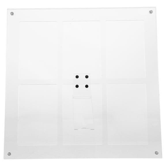 GAXIRE Picture Frame Clear Acrylic Photo Display General Users Wedding Photo Display 1Pcs