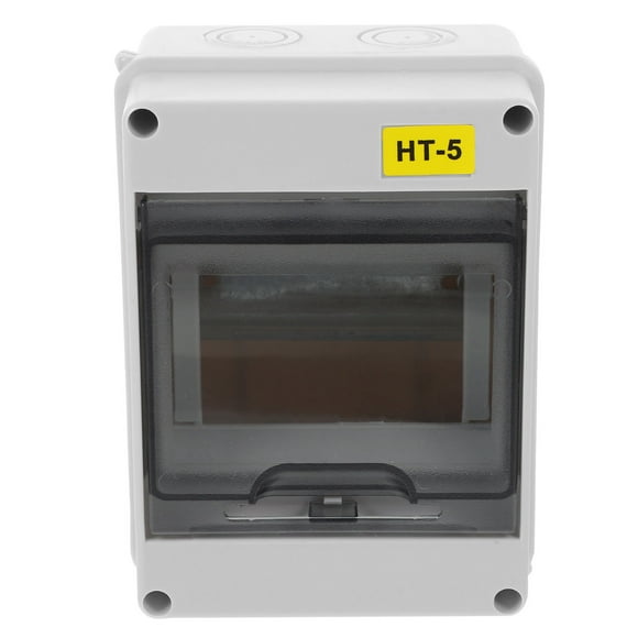 GAXIRE Electrical Distribution Box Circuit Breaker Box Abs 1Pack 6.29X4.72X3.73in