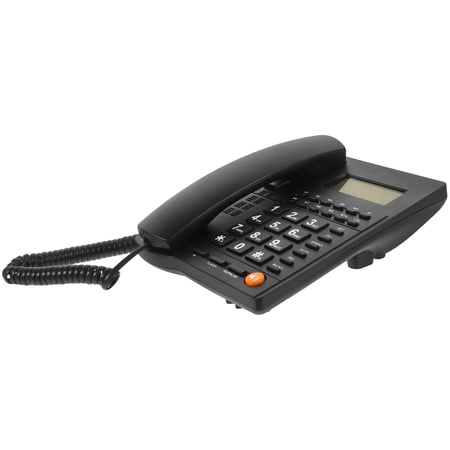 GAXIRE Easy-to-Use Home Table Phone for Seniors with Large Buttons, Clear Sound, and Simple