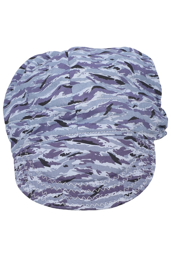 Welding Hats for Men, 1 Set Dark Grey Cotton Adjustable Caps for Industrial and Outdoor Workwear