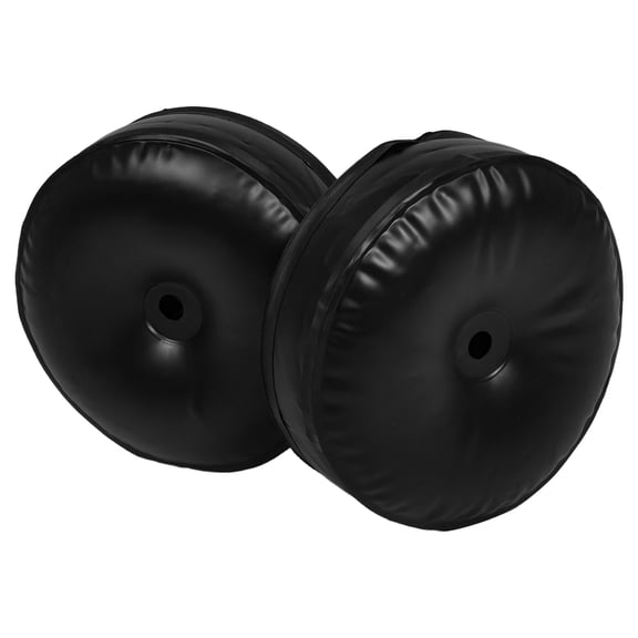 GAXIRE 2 Pcs Adjustable Inflatable Dumbbell: Pvc Water Or Sand Fillable Weights Realistic Gym Props For Fitness Exercise Lightweight Portable For Home Or Travel