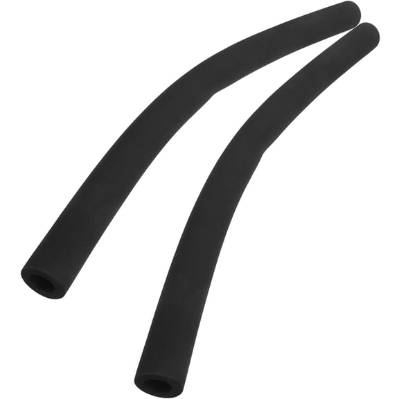 GAXIRE 2 Pcs Stroller Handle Sleeve Sponge Black Hand Protection Pushchair