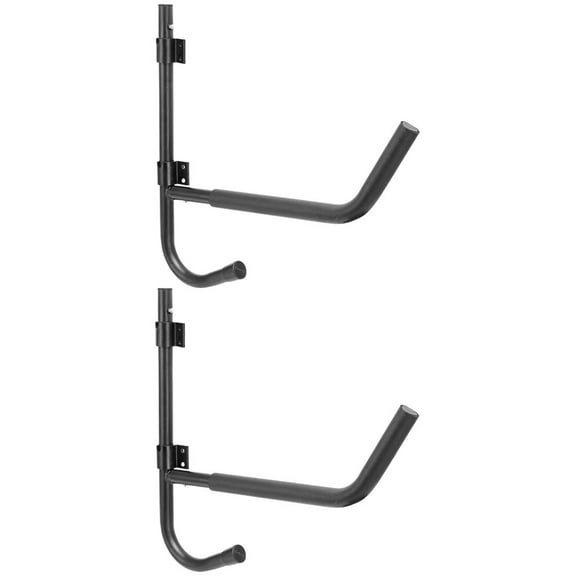 GAXIRE 2 Sets of Wall Canoe Holder Black Foldable for Indoor Kayak Storage with Quality Materials