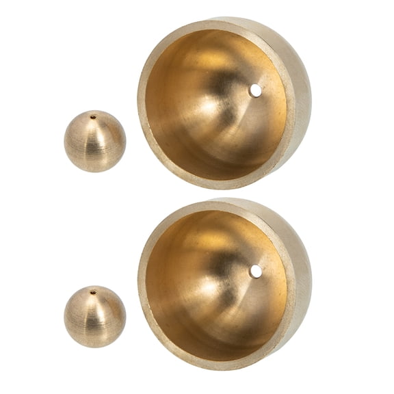 GAXIRE 2Sets Decorative Shopkeeper Bell Metal Door Wind Bell for Garden Patio and Business Entry