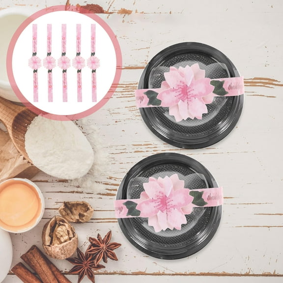 GAXIRE Decorative Seal Stickers for Baking Supplies, Packaging, Party Favors, and Craft Projects