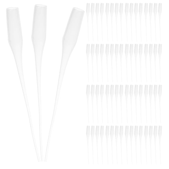 GAXIRE 200Pcs Ca Glue Applicator Tips Transparent Plastic Precision Nozzle for Crafting Repair