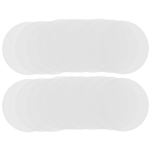 GAXIRE LED Light Diffuser Sheet White PC Material 20 Pieces for Even Light Distribution and Soft Illumination