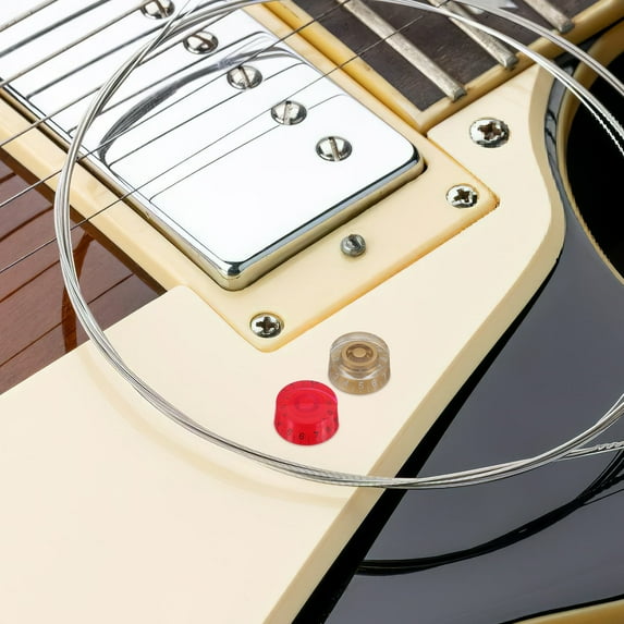 GAXIRE 20Pcs Electric Guitar Replacement Supplies Assorted Color Plastic for Musicians