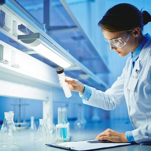 GAXIRE 20Pcs PVC Storage Tubes with Protective Lids Clear Portable Containers for Storage Use