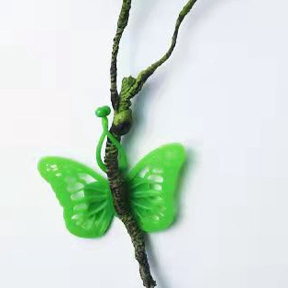 GAXIRE 20Pcs Leaf-Shaped Plant Fixture Accessories for Indoor and Outdoor Gardening, Plant Support Tools