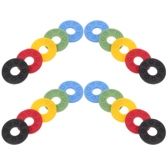 GAXIRE 20Pcs Quick Release Guitar Strap Locks with Brass Blocks Easy Install for Electric Acoustic