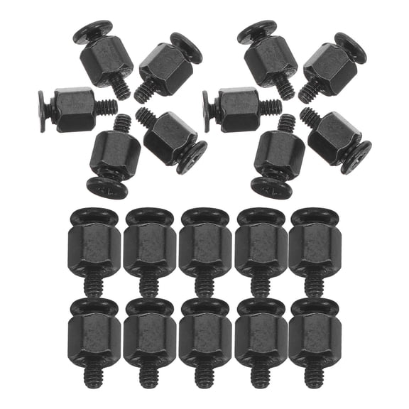 GAXIRE 20pcs PC Mounting Screws Kit - High-Strength Steel Screws for Laptop & Desktop Motherboards Compatible with Asus M.2 PC & DIY Hard Drive Fixing