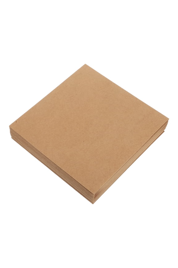 20pcs Square Kraft Paper Envelope 20x20cm Keychain Card Packaging Sleeves Paper Envelope For Invitations Party Favors And Scrapbooking