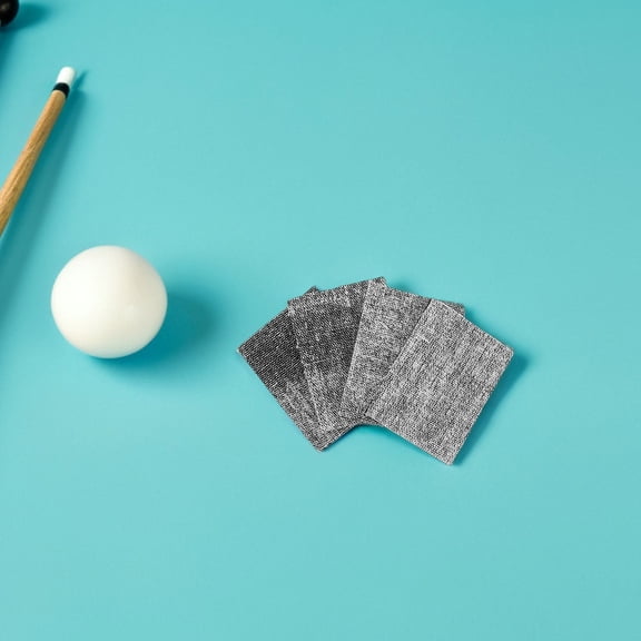 GAXIRE 24pcs Billiard Table Edge Padding Grey Rubber for Noise Reduction in Pool Table Accessories