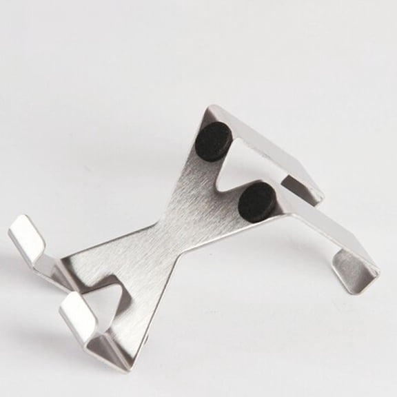 GAXIRE 2PCS Stainless Steel Storage Hooks Nail-Free Heavy Duty Wall Hooks for Workshops and Home Organization