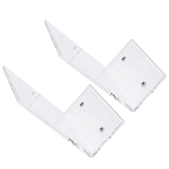 GAXIRE Acrylic Wall Mounted Liquid Soap Hanger 2Pcs