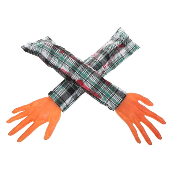 GAXIRE 2Pcs Creepy Props Fake Arm Model for Photography Props and Performance Events