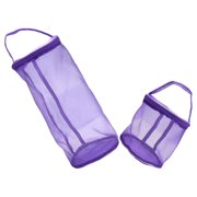 GAXIRE 2-Pack Mesh Yarn Storage Bags, Lightweight Portable Organizer for Knitting, Crochet, Craft Supplies and Accessories