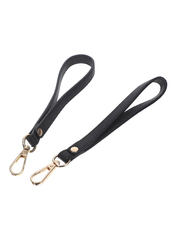Wristlet Keychain Multi PU Metal for Decor Versatile Use