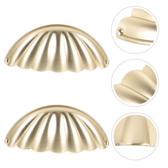 GAXIRE 2-Pack Stylish Cabinet Knobs for Home and Projects, Hardware, 7.60 x 4.00 x 1.50 cm