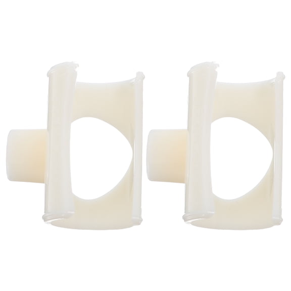 GAXIRE 2 Pieces Beige Plastic Flute Learning Aids for Beginners - Essential Flute Accessories and Practice Tools