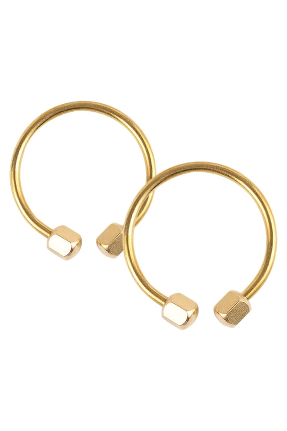 2-Pack Handmade Brass Key Organizer Key , Golden Keychain for Daily Use and Giving