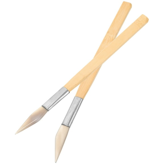 GAXIRE 2-Pack Handheld Burnishing Tools for Jewelry Making, Smoothing and Polishing, Assorted Colors