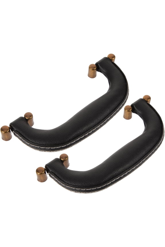 2Pcs Metal Suitcase Grip Handle for Luggage Rectangular Shape Design