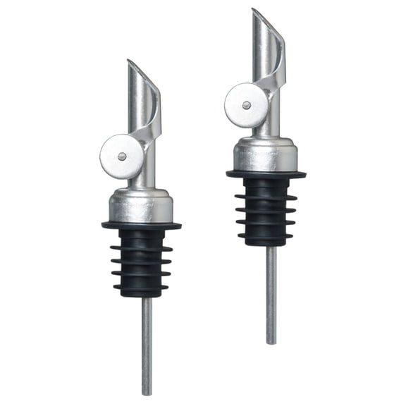GAXIRE Stainless Steel Pouring Spouts for Bottle Dispenser, , 2 Pieces, and Leak-Proof Design