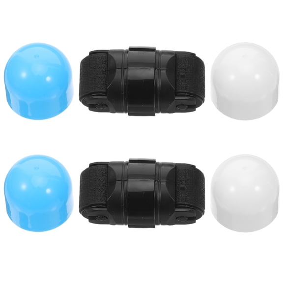 GAXIRE 2Pcs Identity Guard Roller Stamp Blue Dual End Confidential Seal for Mail Security